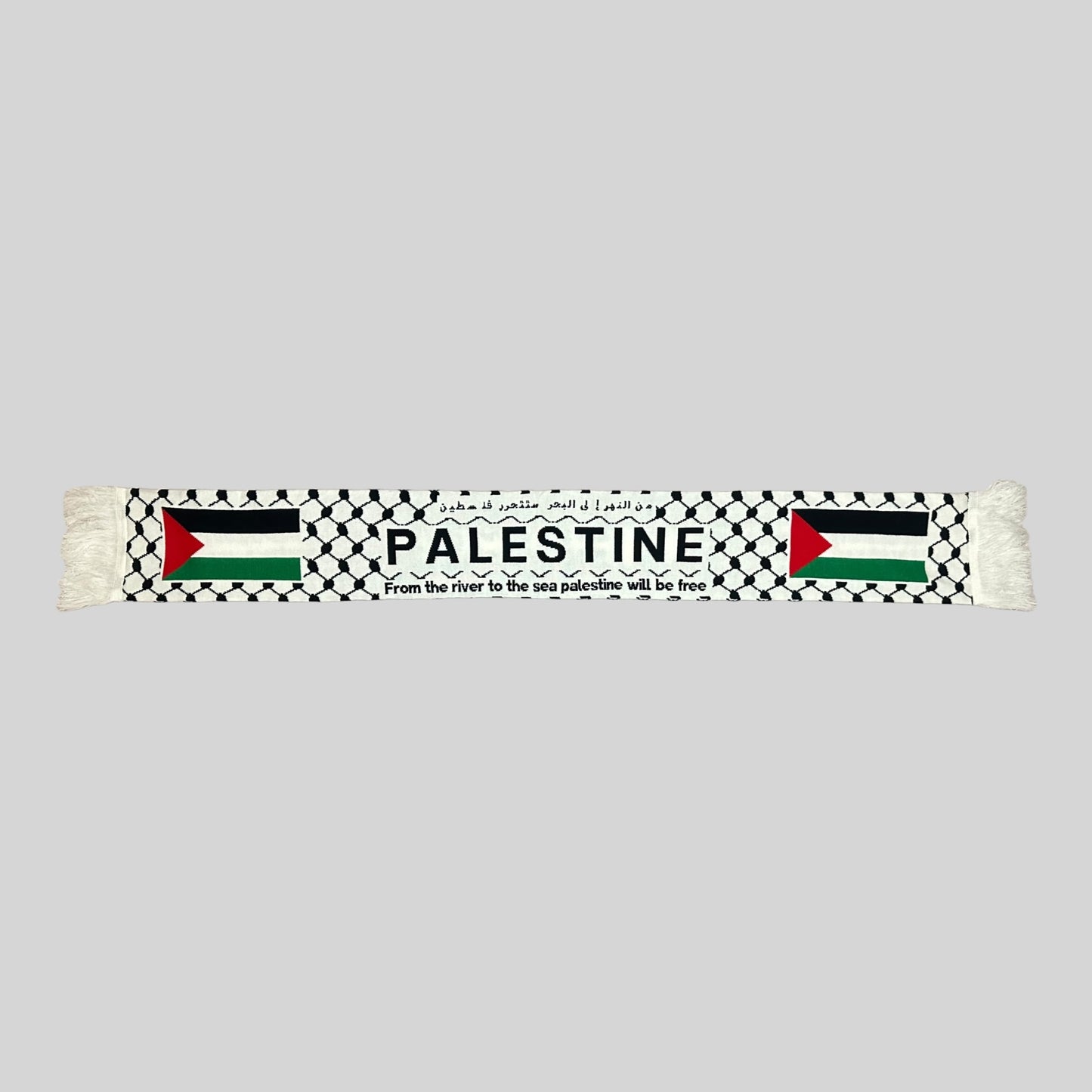 Palestine Flag Scarf